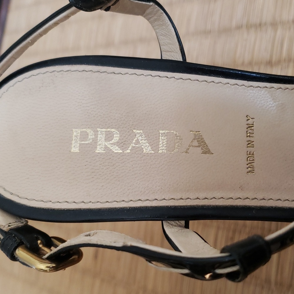 Prada patent/cork sandals - Picture 5 of 5
